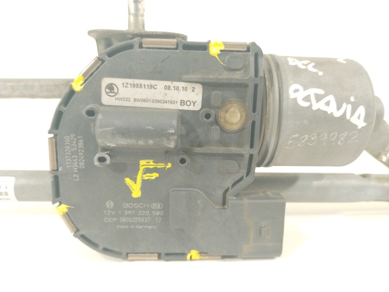 Recambio de motor limpia delantero para skoda octavia berlina (1z3) elegance referencia OEM IAM 1Z1955023E 1Z1955119C 1397220580
