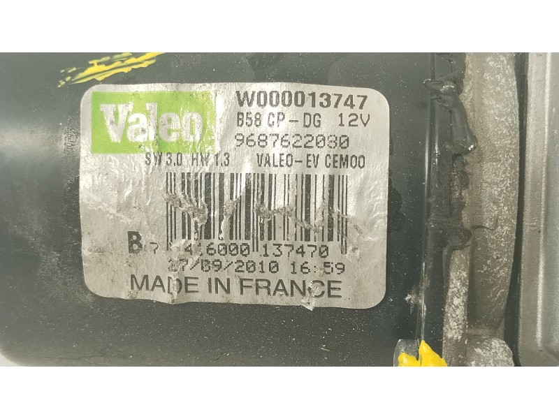 Recambio de motor limpia delantero para citroën c4 picasso avatar referencia OEM IAM 9687622080 W000013747 53042446