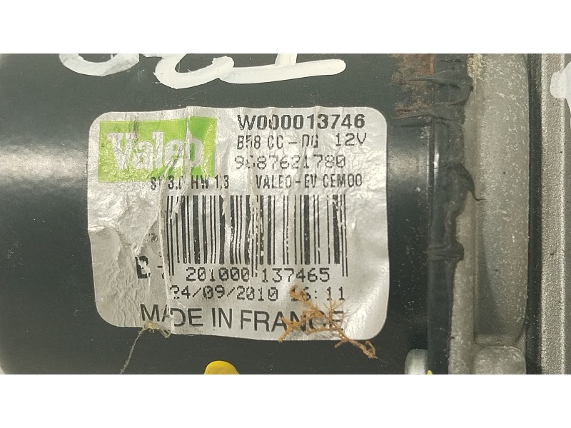 Recambio de motor limpia delantero para citroën c4 picasso avatar referencia OEM IAM 9687621780 W000013746 53042436