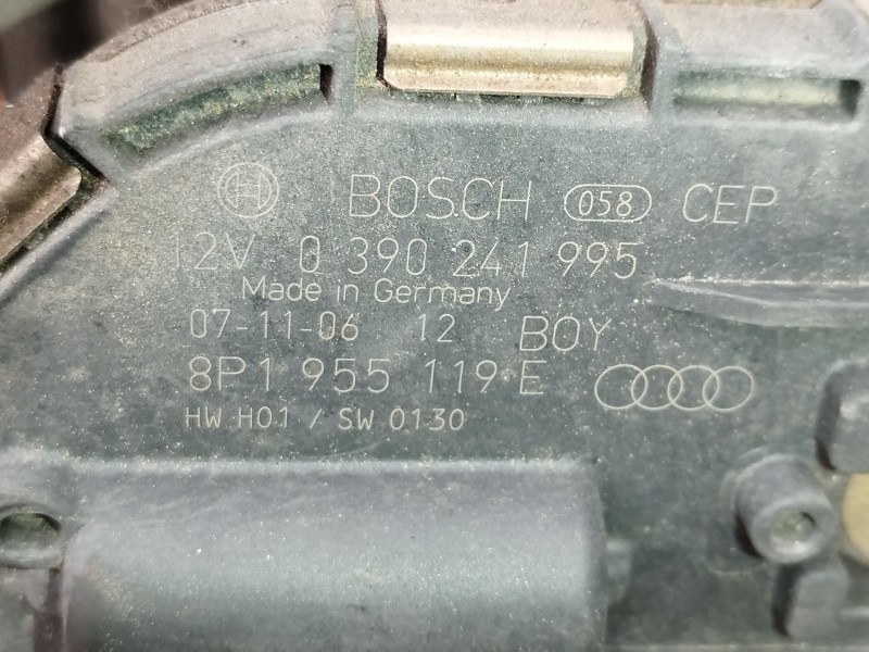 Recambio de motor limpia delantero para audi a3 (8p1) 2.0 tdi referencia OEM IAM 8P1955023K 8P1955119E 0390241995