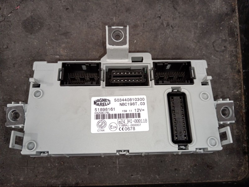 Recambio de modulo electronico para fiat bravo ii (198_) 1.6 d multijet (198axh1b) referencia OEM IAM 51898161 503440810300 