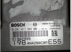 Recambio de centralita motor uce para fiat bravo ii (198_) 1.6 d multijet (198axh1b) referencia OEM IAM 51902999 0281017808  2
