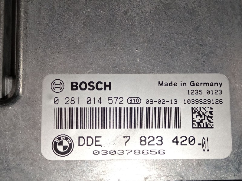 Recambio de centralita motor uce para bmw 3 touring (e91) 320 d referencia OEM IAM 0281014572 7823420 13617823420