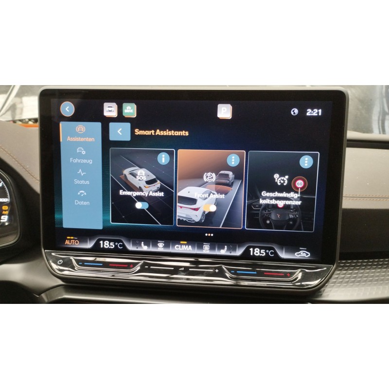 Recambio de pantalla multifuncion para cupra leon (kl1, ku1, kug) 2.0 tsi referencia OEM IAM 11H919605  