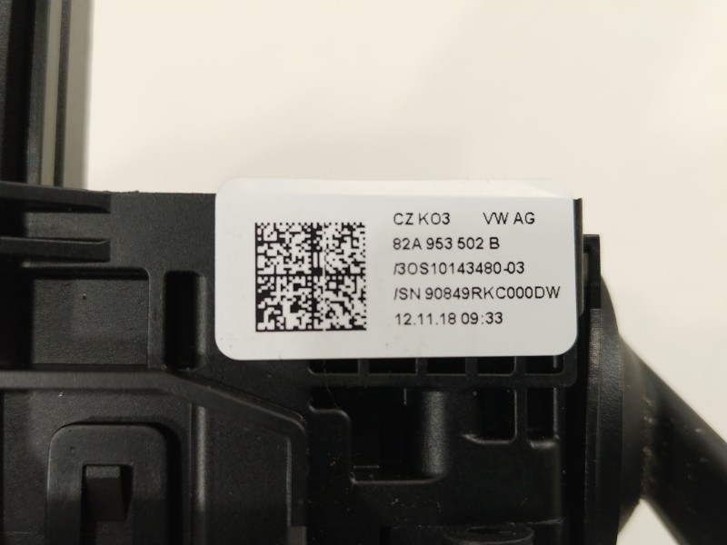 Recambio de mando intermitentes para audi q2 (gab, gag) 35 tfsi referencia OEM IAM 82A953521BF  