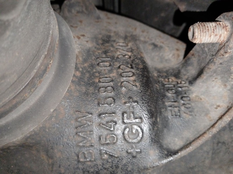 Recambio de diferencial trasero para bmw 3 coupé (e92) 320 i referencia OEM IAM 7566225 7541580 