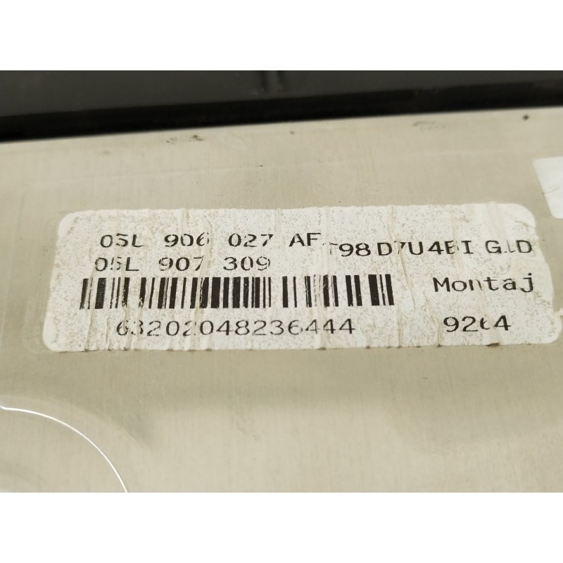 Recambio de centralita motor uce para audi q5 (fyb, fyg) 2.0 tdi referencia OEM IAM 05L907309 0281034002 