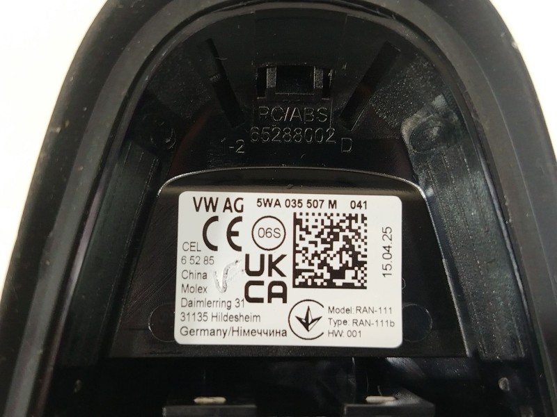Recambio de antena para cupra leon (kl1, ku1, kug) 2.0 tsi referencia OEM IAM 5WA035507M  