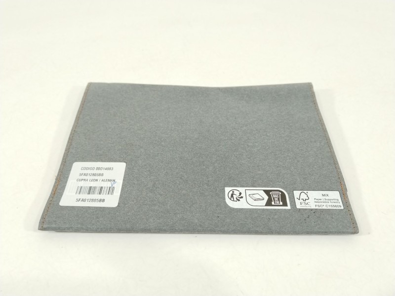 Recambio de libro instrucciones para cupra leon (kl1, ku1, kug) 2.0 tsi referencia OEM IAM 5FA012805BB  