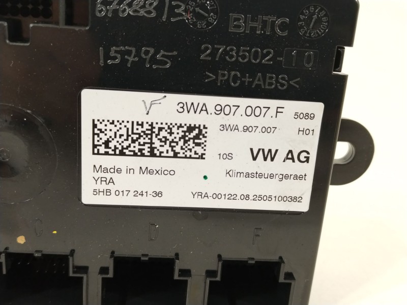 Recambio de modulo electronico para cupra leon (kl1, ku1, kug) 2.0 tsi referencia OEM IAM 3WA907007F 3WA907007 
