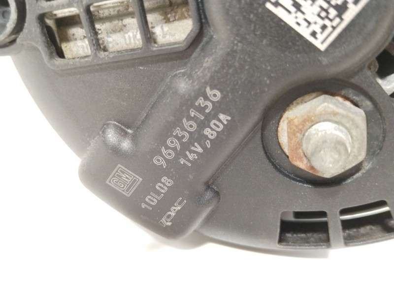 Recambio de alternador para chevrolet aveo / kalos hatchback (t250, t255) 1.2 referencia OEM IAM 96936136  