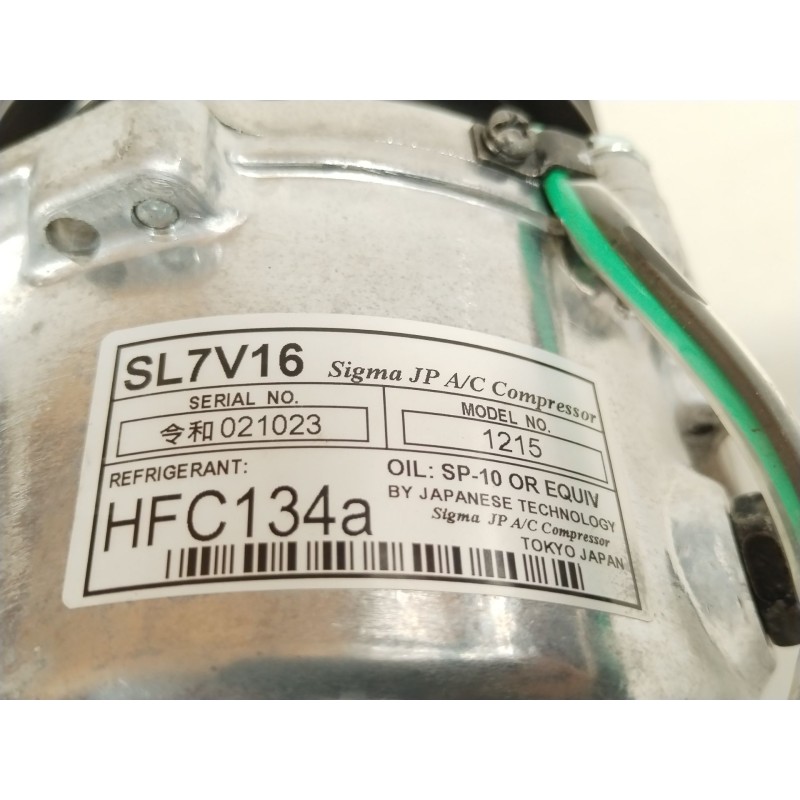 Recambio de compresor aire acondicionado para seat toledo ii (1m2) 1.6 referencia OEM IAM 1J0820803L SL7V16 1A2730850403