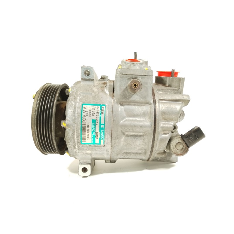 Recambio de compresor aire acondicionado para volkswagen golf v (1k1) 1.9 tdi referencia OEM IAM 1K0820803G PXE16 