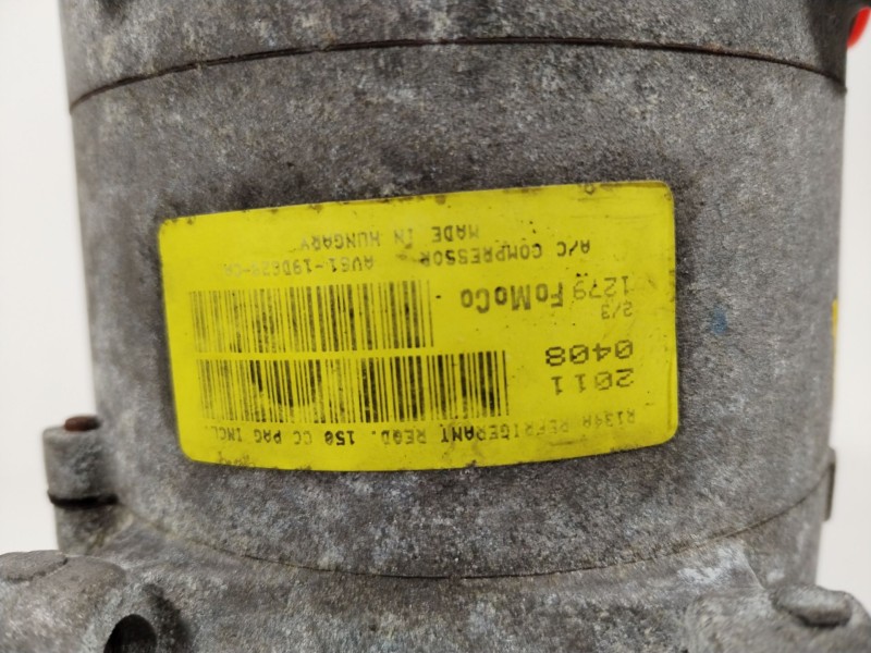 Recambio de compresor aire acondicionado para ford focus iii sedán 1.6 ti referencia OEM IAM AV6119D629CA  