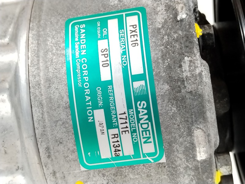 Recambio de compresor aire acondicionado para seat leon (1p1) 1.9 tdi referencia OEM IAM 5N0820803 PXE16 1711E