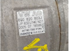 Recambio de compresor aire acondicionado para seat ibiza iii (6l1) 1.4 tdi referencia OEM IAM 6Q0820803J 6SEU14C 4471807283 2