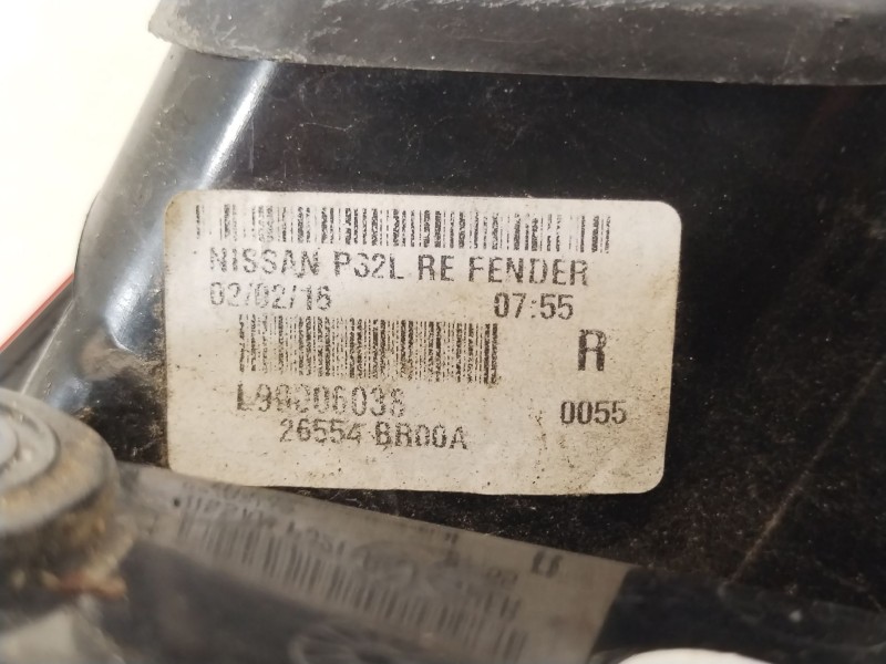 Recambio de piloto trasero derecho para nissan qashqai i (j10, nj10) 2.0 dci referencia OEM IAM 26554BR00A 89503244 