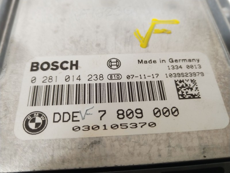 Recambio de centralita motor uce para bmw 3 (e90) 320 d referencia OEM IAM 7809000 0281014238 13617809000