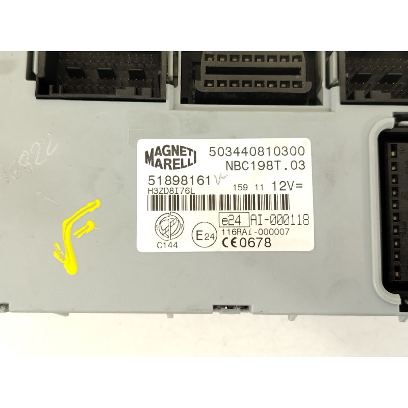 Recambio de modulo electronico para fiat bravo ii (198_) 1.6 d multijet (198axh1b) referencia OEM IAM 51898161 503440810300 