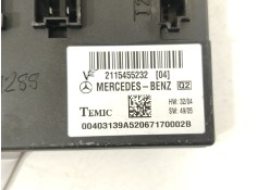 Recambio de modulo electronico para mercedes-benz cls (c219) cls 350 (219.357) referencia OEM IAM 2115455232   2