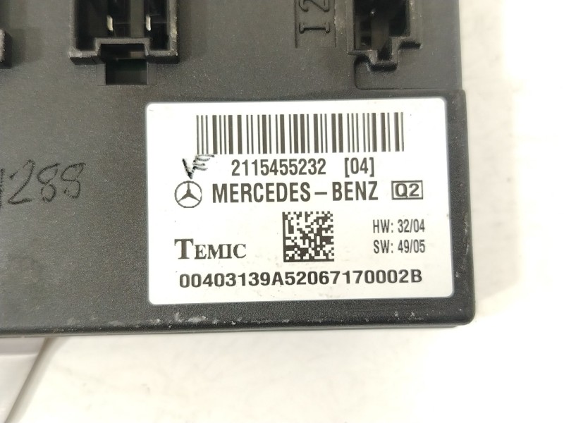 Recambio de modulo electronico para mercedes-benz cls (c219) cls 350 (219.357) referencia OEM IAM 2115455232  