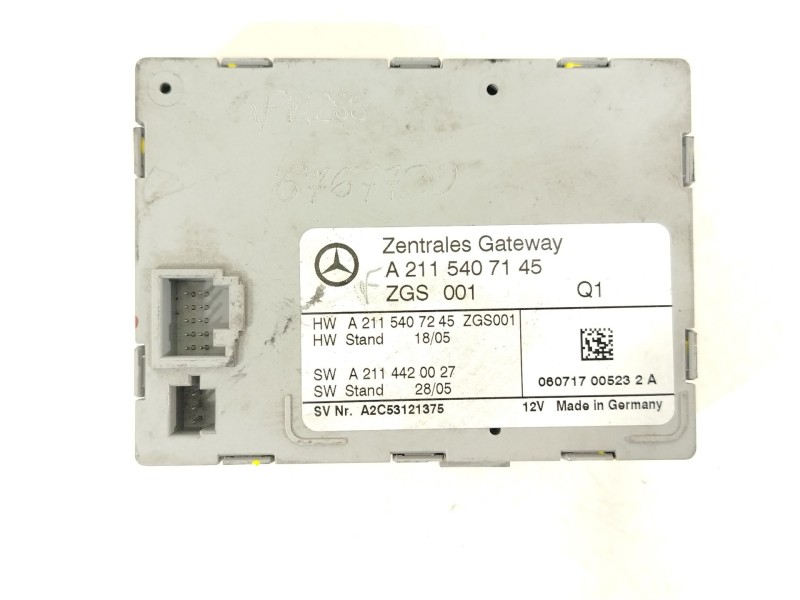 Recambio de modulo electronico para mercedes-benz cls (c219) cls 350 (219.357) referencia OEM IAM A2115407145 A2114420027 A2C531