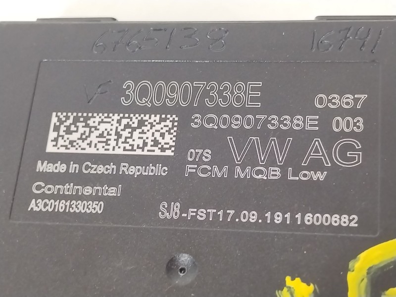 Recambio de modulo electronico para audi a1 sportback (gba) 30 tfsi referencia OEM IAM 3Q0907338E  