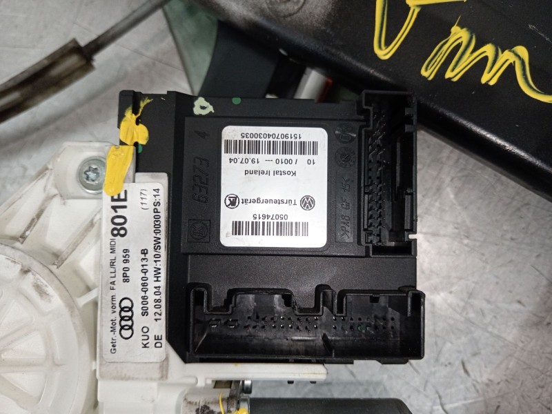 Recambio de elevalunas delantero izquierdo para audi a3 (8p1) 1.9 tdi referencia OEM IAM 8P3837461C 8P0959801E 