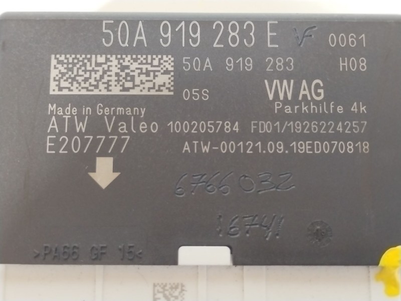 Recambio de modulo electronico para audi a1 sportback (gba) 30 tfsi referencia OEM IAM 5QA919283E  