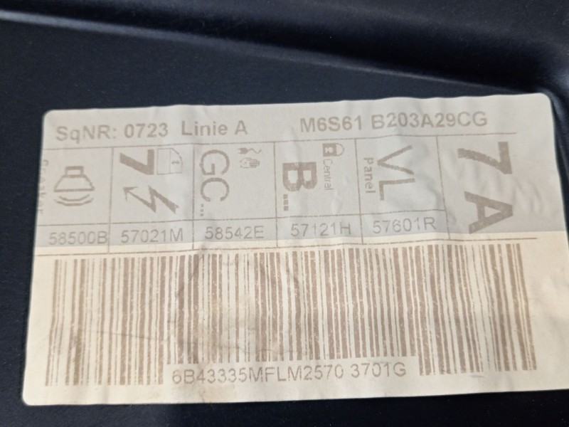 Recambio de elevalunas delantero izquierdo para ford fiesta v (jh_, jd_) 1.3 referencia OEM IAM 2S51B045H17A M6S61B203A29CG 