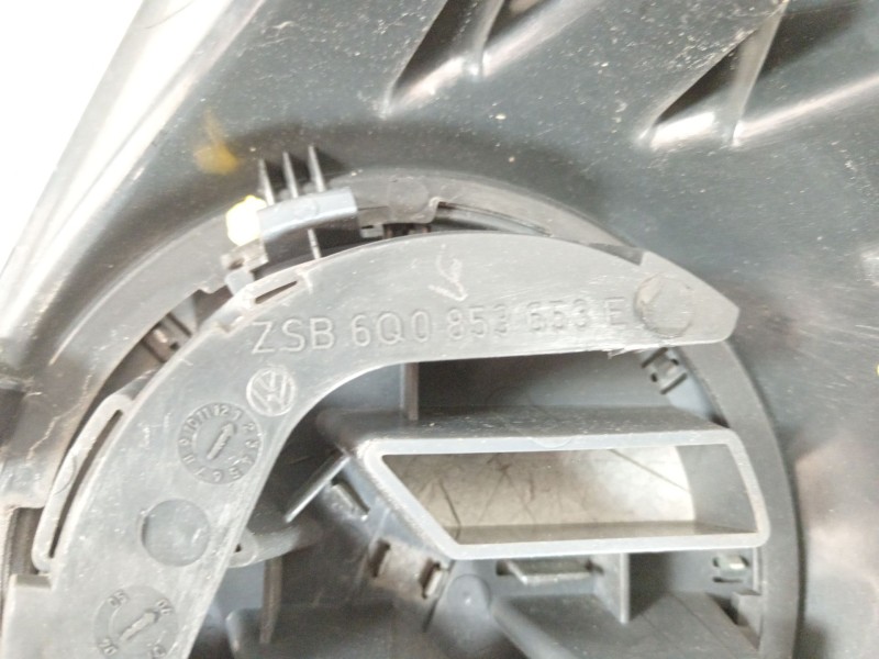 Recambio de rejilla delantera para volkswagen polo iv (9n_, 9a_) 1.2 12v referencia OEM IAM 6Q0853653E 1T0853601A 