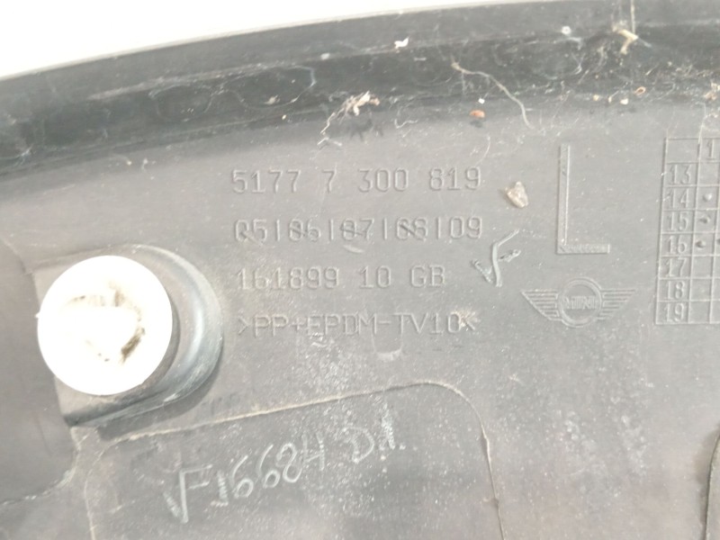 Recambio de aletin delantero izquierdo para mini mini (f55) cooper referencia OEM IAM 51777300819 16189910GB 