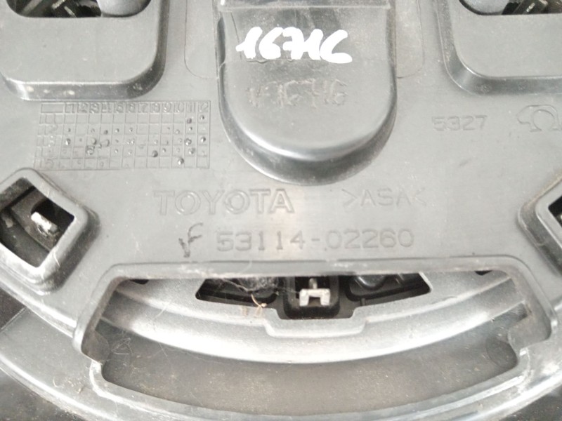 Recambio de rejilla delantera para toyota auris (_e18_) 1.4 d-4d (nde180_) referencia OEM IAM 5311402260  