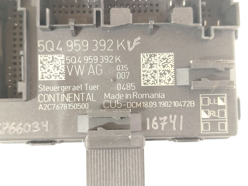 Recambio de modulo confort para audi a1 sportback (gba) 30 tfsi referencia OEM IAM 5Q4959392K  