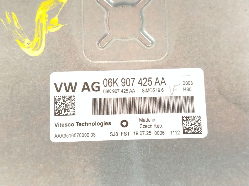 Recambio de centralita motor uce para cupra leon (kl1, ku1, kug) 2.0 tsi referencia OEM IAM 06K907425AA  