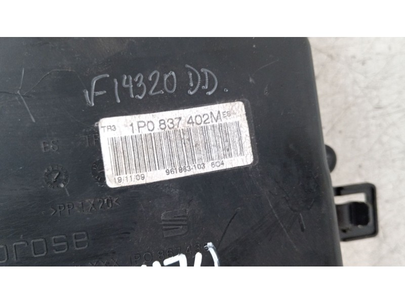 Recambio de elevalunas delantero derecho para seat leon (1p1) 1.9 tdi referencia OEM IAM 1P0837402M 1T0959702AB 3C0959792