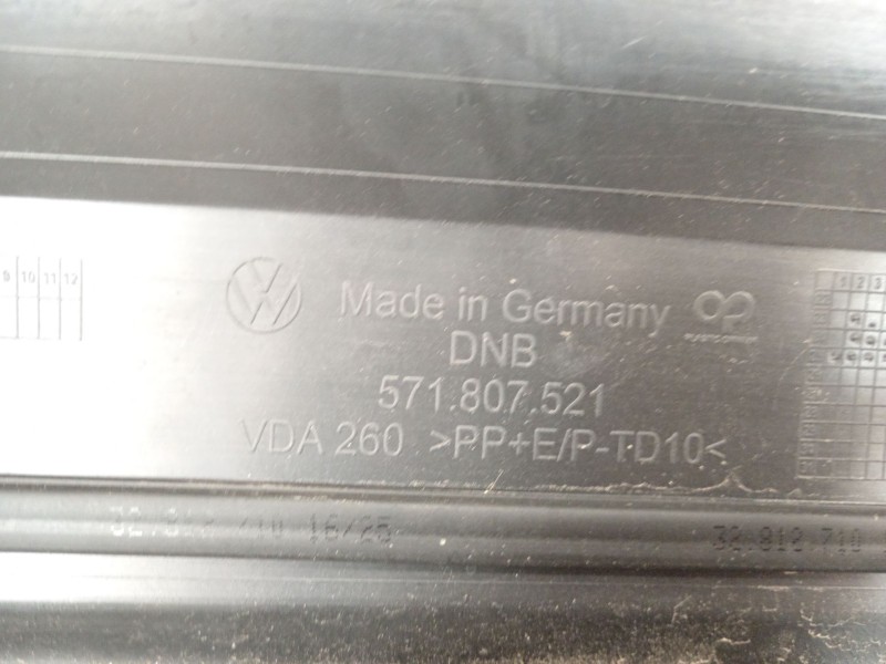 Recambio de paragolpes trasero para volkswagen tiguan (ad1, ax1) 1.5 tsi referencia OEM IAM 571807521 3G0962243F 1EA919275
