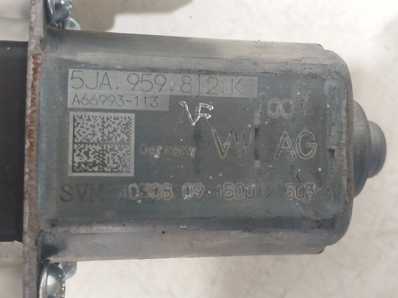 Recambio de elevalunas delantero derecho para skoda fabia ambition referencia OEM IAM 5JA959812K  