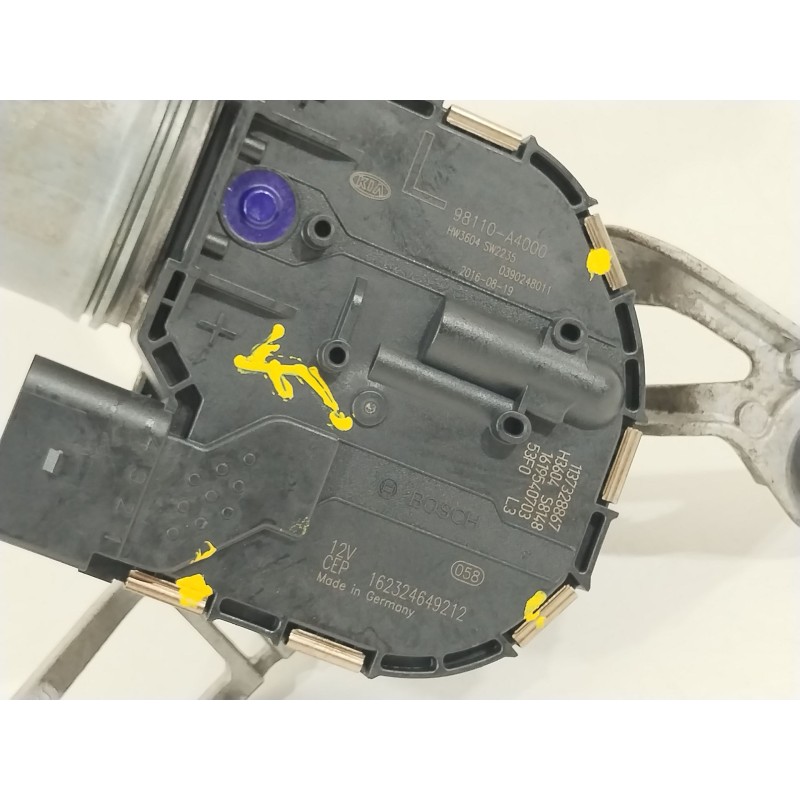 Recambio de motor limpia delantero para kia carens iv 1.6 gdi referencia OEM IAM 98100A4000 98110A4000 0390248011