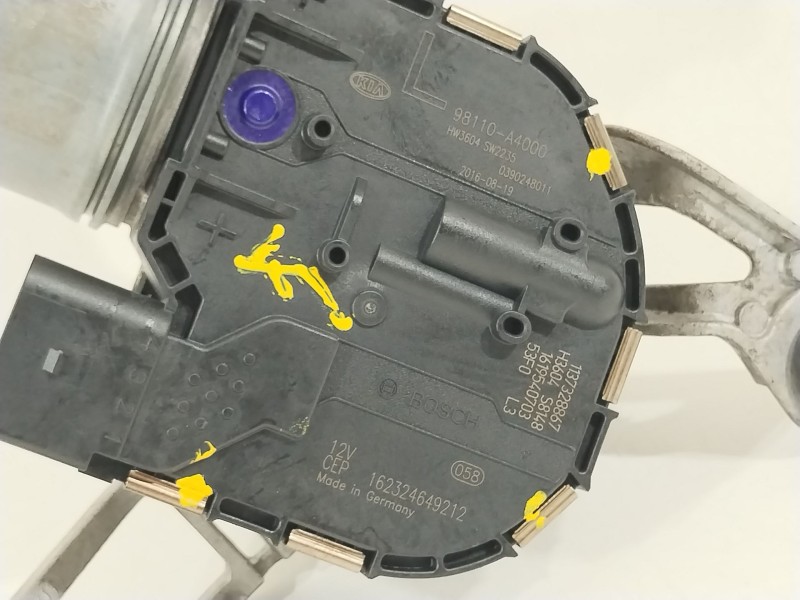 Recambio de motor limpia delantero para kia carens iv 1.6 gdi referencia OEM IAM 98100A4000 98110A4000 0390248011