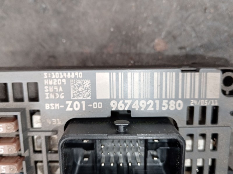 Recambio de caja reles / fusibles para citroën ds4 (nx_) 1.6 hdi 110 referencia OEM IAM 9674921580  