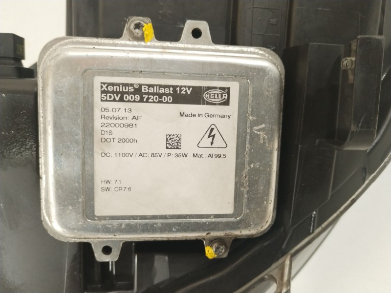 Recambio de faro derecho para opel astra j sedán 1.7 cdti (69) referencia OEM IAM 13398145 5DV00972000 17164202