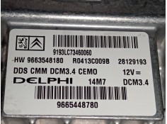 Recambio de centralita motor uce para citroën c5 iii (rd_) 2.0 hdi (rdrhda) referencia OEM IAM 9665448780 9663548180 28129193 2