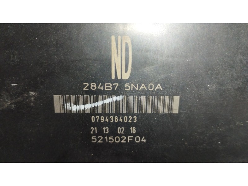 Recambio de caja reles / fusibles para nissan qashqai ii (j11, j11_) 1.5 dci referencia OEM IAM 284B75NA0A 521502F04 