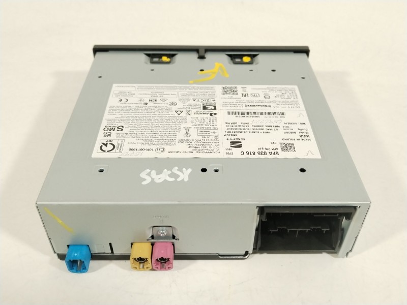 Recambio de sistema navegacion gps para cupra leon (kl1, ku1, kug) 2.0 tsi referencia OEM IAM 5FA035816C 5FA035816 