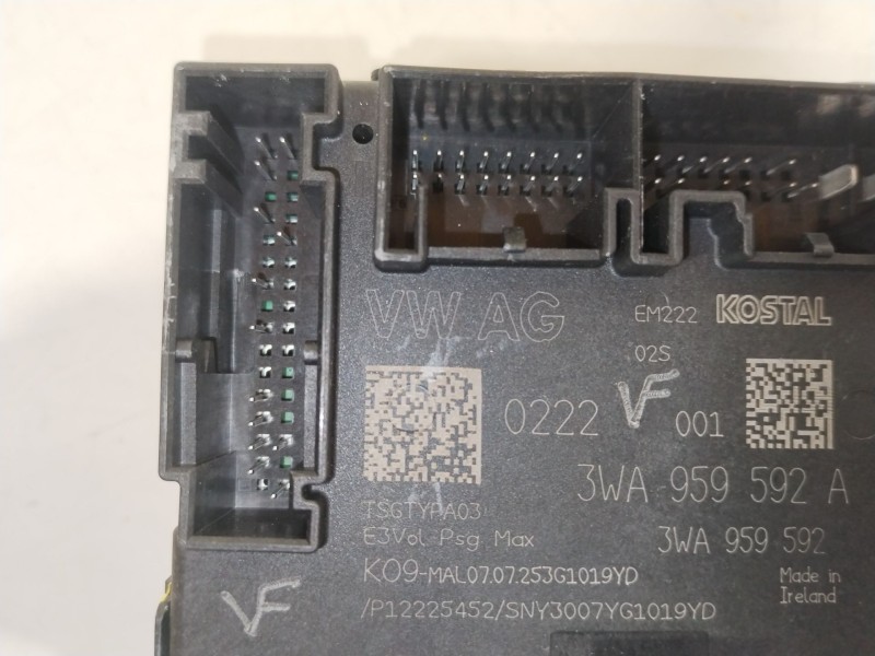 Recambio de modulo electronico para cupra leon (kl1, ku1, kug) 2.0 tsi referencia OEM IAM 3WA959592A 3WA959592 