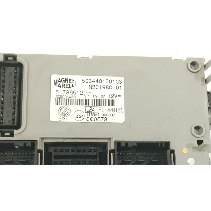 Recambio de modulo electronico para fiat bravo ii (198_) 1.9 d multijet (198axb1a) referencia OEM IAM 51786512 503440170103 