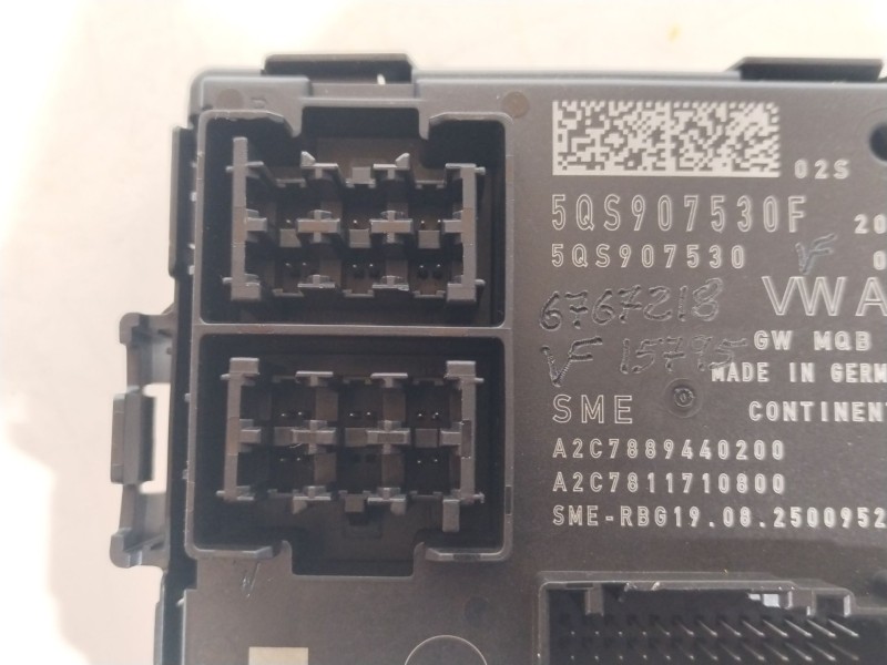 Recambio de modulo electronico para cupra leon (kl1, ku1, kug) 2.0 tsi referencia OEM IAM 5QS907530F 5QS907530 