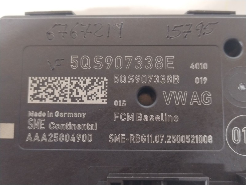 Recambio de modulo electronico para cupra leon (kl1, ku1, kug) 2.0 tsi referencia OEM IAM 5QS907338E  