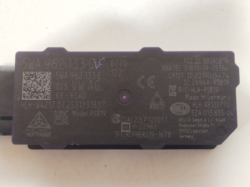Recambio de antena para cupra leon (kl1, ku1, kug) 2.0 tsi referencia OEM IAM 5WA962133G 5WA962133E 